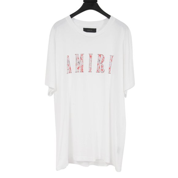 関税送料込み■Amiri■Bleached bandana patch t-shirt Amiri Bandana Bleach Logo T Shirt – Luxfashionsource
